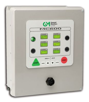 MSA MC600 Multi-Channnel Controller for Gas Detection